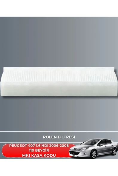 Petrol Ofisi PEUGEOT 407 1.6 HDI 2006-2007-2008 110 BEYGİR FİLTRE - YAG BAKIM SETİ - Resim 4