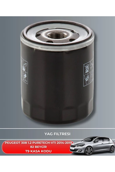 Petrol Ofisi PEUGEOT 308 1.2 PURETECH-VTI 2014-2015-2016-2017-2018-2019 82 BEYGİR FİLTRE - YAG BAKIM SETİ - Resim 3