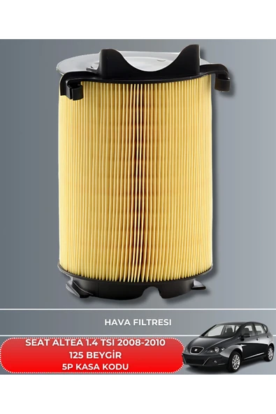 Petrol Ofisi SEAT ALTEA 1.4 TSI 2008-2009-2010 125 BEYGİR FİLTRE - YAĞ BAKIM SETİ - Resim 2