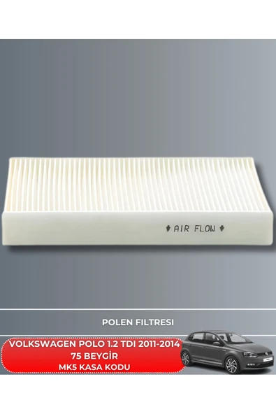 Petrol Ofisi VOLKSWAGEN POLO 1.2 TDI 2011-2012-2013-2014 75 BEYGİR FİLTRE - YAĞ BAKIM SETİ - Resim 4