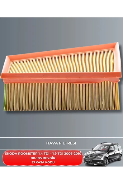 Petrol Ofisi SKODA ROOMSTER 1.4 TDI - 1.9 TDI 2006-2007-2008-2009-2010 80-105 BEYGİR FİLTRE - YAĞ BAKIM SETİ - Resim 2