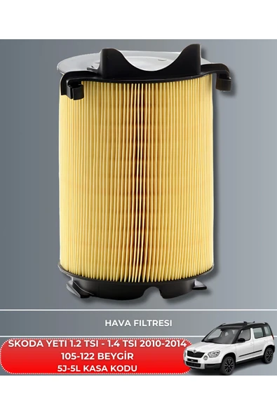 Petrol Ofisi SKODA YETI 1.2 TSI - 1.4 TSI 2010-2011-2012-2013-2014 105-122 BEYGİR FİLTRE - YAĞ BAKIM SETİ - Resim 2