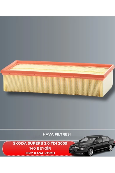 Petrol Ofisi SKODA SUPERB 2.0 TDI 2009 140 BEYGİR FİLTRE - YAĞ BAKIM SETİ - Resim 2