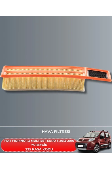 Petrol Ofisi FIAT FIORINO 1.3 MULTIJET EURO 5 2013-2014-2015-2016 75 BEYGİR FİLTRE - YAG BAKIM SETİ - Resim 2