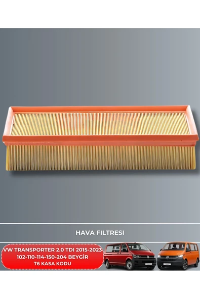 Petrol Ofisi VOLKSWAGEN TRANSPORTER 2.0 TDI 2015-2016-2017-2018-2019-2020-2021-2022-2023 FİLTRE - YAĞ BAKIM SETİ - Resim 2