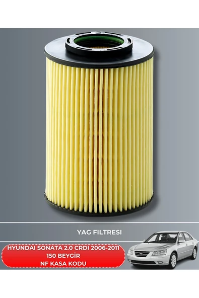 Petrol Ofisi HYUNDAI SONATA 2.0 CRDI 2006-2007-2008-2009-2010-2011 150 BEYGİR BAKIM SETİ - Resim 3