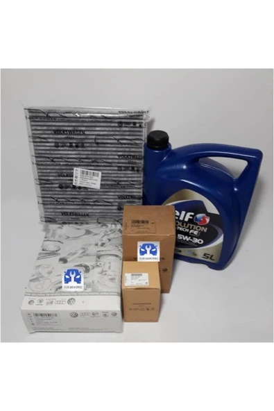 ELF Volkswagen Golf 7 1.6 Tdi Filtre (4ad) Motor Yağı 5w30 5lt Dpf Dpf Li ürün görseli