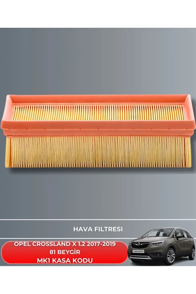 Petrol Ofisi OPEL CROSSLAND X 1.2 2017-2018-2019 81 BEYGİR FİLTRE - YAG BAKIM SETİ - Resim 2