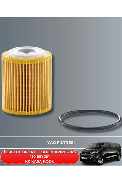 Petrol Ofisi PEUGEOT EXPERT 1.5 BLUEHDI 2020-2021-2022-2023 115 BEYGİR FİLTRE - YAG BAKIM SETİ - Resim 3