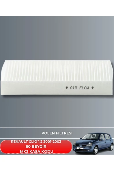Petrol Ofisi RENAULT CLIO 1.2 2001-2002-2003 60 BEYGİR FİLTRE - YAĞ BAKIM SETİ - Resim 4