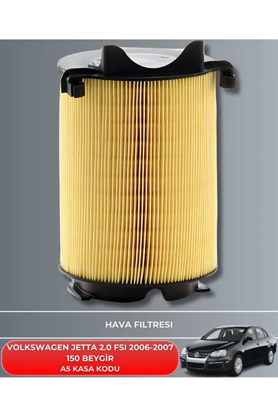 Petrol Ofisi VOLKSWAGEN JETTA 2.0 FSI 2006-2007 150 BEYGİR FİLTRE - YAĞ BAKIM SETİ - 2