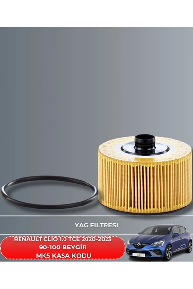 Petrol Ofisi RENAULT CLIO 1.0 TCE 2020-2021-2022-2023 90-100 BEYGİR FİLTRE - YAĞ BAKIM SETİ - Resim 3