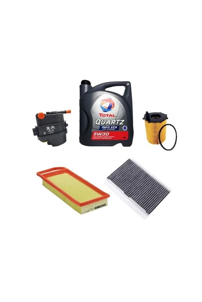 TOTAL Cıtroen C3 1.4 Dizel Yağ Bakım Seti 400108 Uyumlu ürün görseli