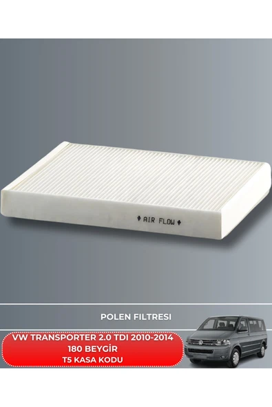 Petrol Ofisi VOLKSWAGEN TRANSPORTER 2.0 TDI 2010-2011-2012-2013-2014 180 BEYGİR FİLTRE - YAĞ BAKIM SETİ - Resim 4