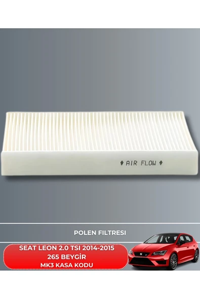 Petrol Ofisi SEAT LEON 2.0 TSI 2014-2015 265 BEYGİR FİLTRE - YAĞ BAKIM SETİ - Resim 4