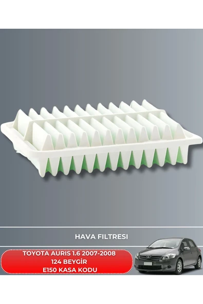 Petrol Ofisi TOYOTA AURIS 1.6 2007-2008 124 BEYGİR FİLTRE - YAĞ BAKIM SETİ - Resim 2