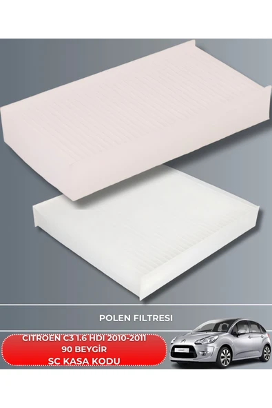 Petrol Ofisi CITROEN C3 1.6 HDI 2010-2011 90 BEYGİR FİLTRE - YAG BAKIM SETİ - Resim 4
