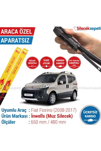 Inwells Muz Silecek Fıorıno-bıpper-nemo (650-480 mm) ürün görseli