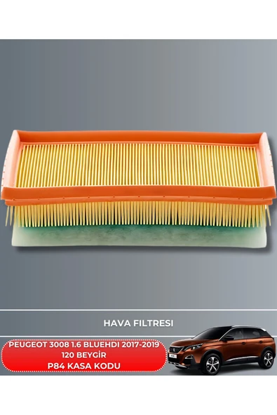 Petrol Ofisi PEUGEOT 3008 1.6 BLUEHDI 2017-2018-2019 120 BEYGİR FİLTRE - YAG BAKIM SETİ - Resim 2