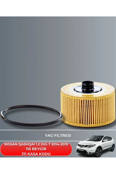 Petrol Ofisi NISSAN QASHQAI 1.2 DIG-T 2014-2015-2016-2017-2018-2019 115 BEYGİR FİLTRE - YAĞ BAKIM SETİ - Resim 3