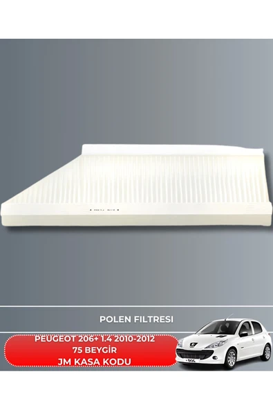Petrol Ofisi PEUGEOT 206+ 1.4 2010-2011-2012 75 BEYGİR FİLTRE - YAG BAKIM SETİ - Resim 4