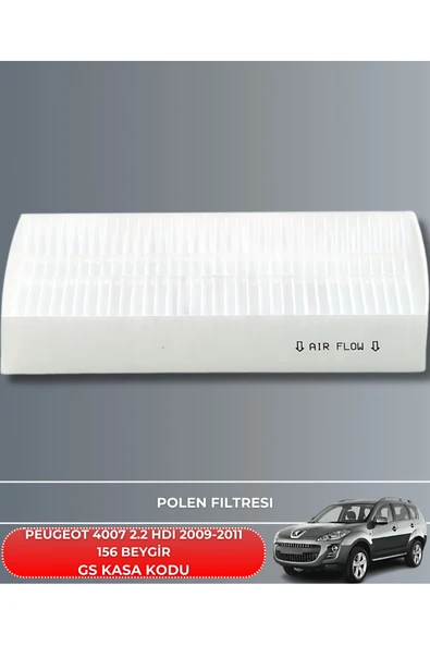 Petrol Ofisi PEUGEOT 4007 2.2 HDI 2009-2010-2011 156 BEYGİR FİLTRE - YAG BAKIM SETİ - Resim 4