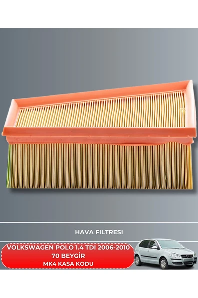Petrol Ofisi VOLKSWAGEN POLO 1.4 TDI 2006-2007-2008-2009-2010 70 BEYGİR FİLTRE - YAĞ BAKIM SETİ - Resim 2