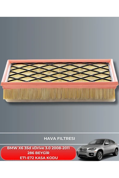 Petrol Ofisi Bmw X6 35d Xdrive 3.0 2008-2009-2010-2011 286 Beygir Filtre - Yağ Bakım Seti - Resim 2