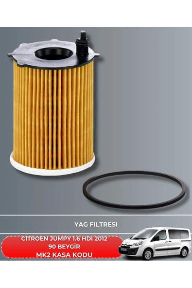 Petrol Ofisi CITROEN JUMPY 1.6 HDI EURO 5 2012 90 BEYGİR FİLTRE - YAG BAKIM SETİ - Resim 3