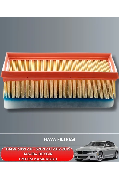 Petrol Ofisi BMW 318d 2.0 - 320d 2.0 2012-2013-2014-2015 143-184 BEYGİR FİLTRE - YAĞ BAKIM SETİ - Resim 2