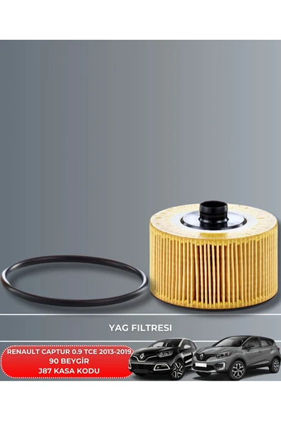 Petrol Ofisi RENAULT CAPTUR 0.9 TCE 2013-2014-2015-2016-2017-2018-2019 90 BEYGİR FİLTRE - YAĞ BAKIM SETİ - Resim 3