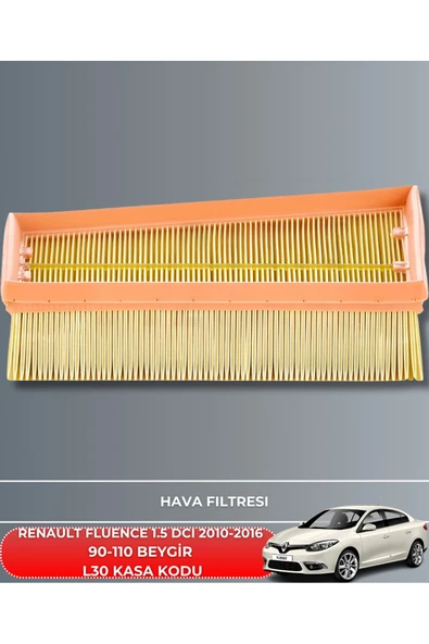 Petrol Ofisi RENAULT FLUENCE 1.5 DCI 2010-2011-2012-2013-2014-2015-2016 90-110 BEYGİR FİLTRE - YAĞ BAKIM SETİ - Resim 2