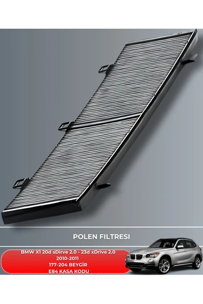 Petrol Ofisi BMW X1 120d sDrive 2.0 - 23d xDrive 2.0 2010-2011 177-204 BEYGİR FİLTRE - YAĞ BAKIM SETİ - Resim 4