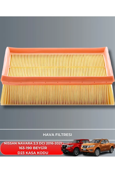 Petrol Ofisi NISSAN NAVARA 2.3 DCI 2016-2017-2018-2019-2020-2021 163-190 BEYGİR FİLTRE - YAĞ BAKIM SETİ - Resim 2