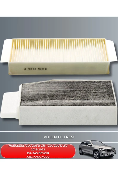 Petrol Ofisi MERCEDES GLC 220 D 2.0 - GLC 300 D 3.0 2019-2020-2021-2022 194-245 BEYGİR FİLTRE - YAĞ BAKIM SETİ - Resim 4