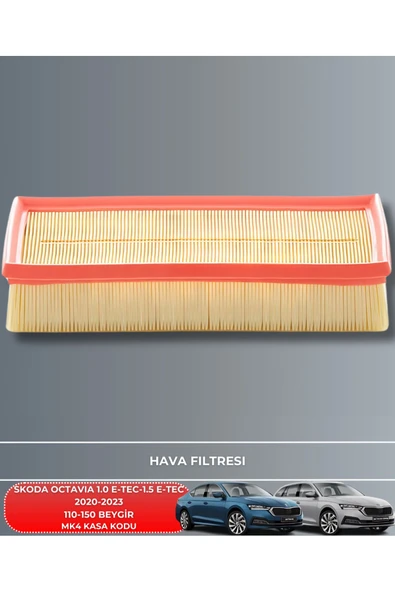 Petrol Ofisi SKODA OCTAVIA 1.0 E-TEC - 1.5 E-TEC 2020-2021-2022-2023 110-150 BEYGİR FİLTRE - YAĞ BAKIM SETİ - Resim 2