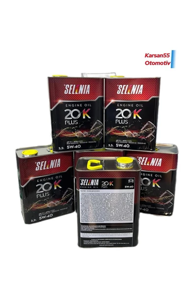 Petronas SELENİA 20K PLUS  5W-40 3,2 LT 6 ADET 2025 - Resim 4