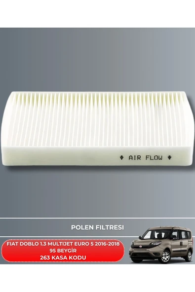 Petrol Ofisi FIAT DOBLO 1.3 MULTIJET EURO 5 2016-2017-2018 95 BEYGİR FİLTRE - YAG BAKIM SETİ - Resim 4