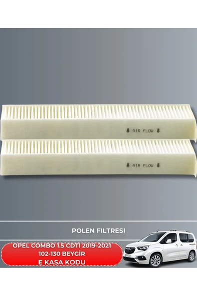 Petrol Ofisi OPEL COMBO 1.5 CDTI 2019-2020-2021 102-130 BEYGİR FİLTRE - YAG BAKIM SETİ - Resim 4