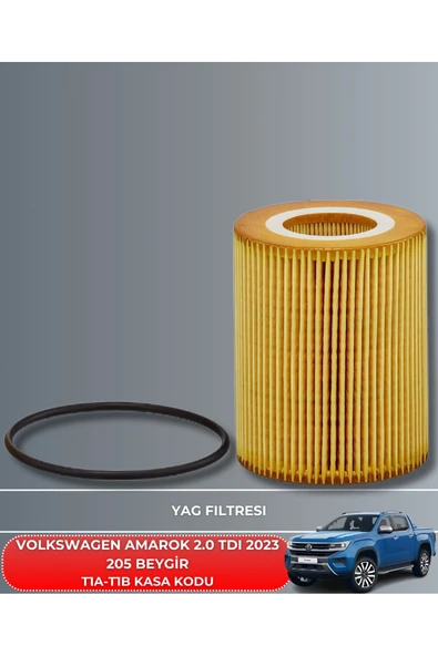 Petrol Ofisi VOLKSWAGEN AMAROK 2.0 TDI 2023 205 BEYGİR FİLTRE - YAĞ BAKIM SETİ - Resim 2