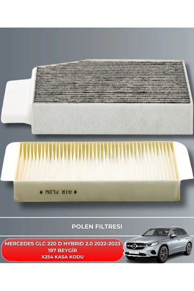Petrol Ofisi MERCEDES GLC 220 D HYBRID 2.0 2022-2023 197 BEYGİR FİLTRE - YAĞ BAKIM SETİ - Resim 4