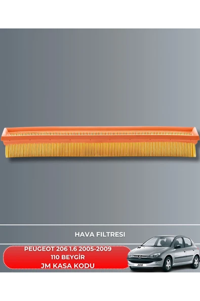 Petrol Ofisi PEUGEOT 206 1.6 2005-2006-2007-2008-2009 110 BEYGİR FİLTRE - YAG BAKIM SETİ - Resim 2