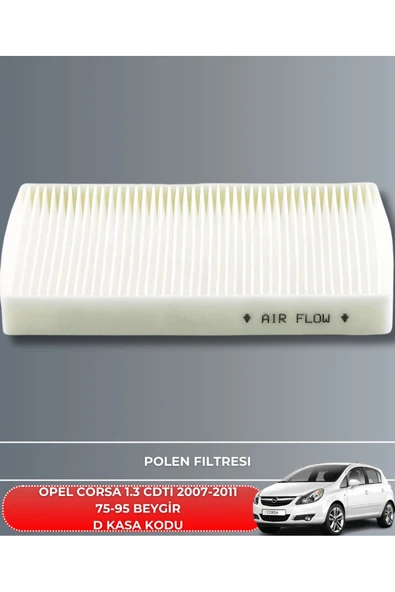 Petrol Ofisi OPEL CORSA 1.3 CDTI 2007-2008-2009-2010-2011 75-95 BEYGİR FİLTRE - YAG BAKIM SETİ - Resim 4