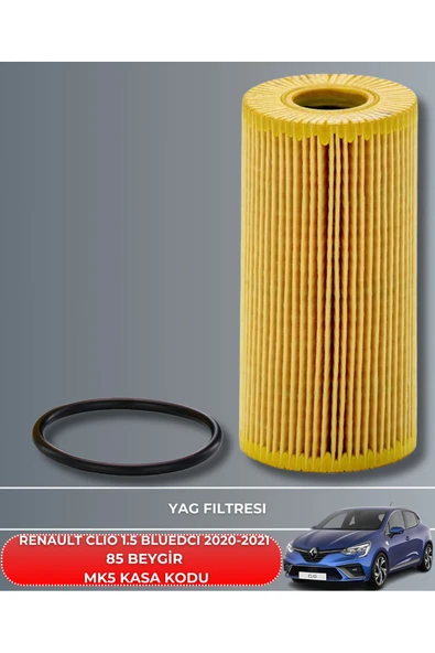 Petrol Ofisi RENAULT CLIO 1.5 BLUEDCI 2020-2021 85 BEYGİR FİLTRE - YAĞ BAKIM SETİ - Resim 3