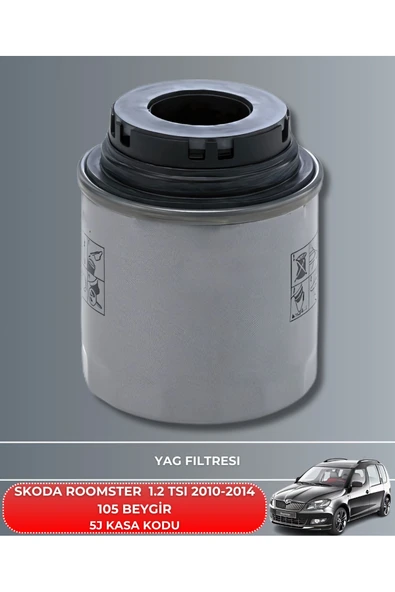 Petrol Ofisi SKODA ROOMSTER 1.2 TSI 2010-2011-2012-2013-2014 105 BEYGİR FİLTRE - YAĞ BAKIM SETİ - Resim 3