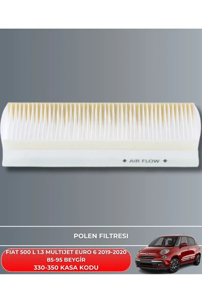 Petrol Ofisi Fıat 500 L 1.3 Multıjet 2019-2020 Euro 6 85-95 Beygir Filtre - Yag Bakım Seti - Resim 4