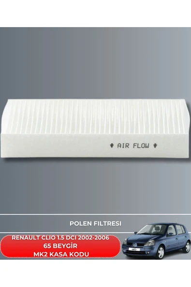 Petrol Ofisi RENAULT CLIO 1.5 DCI 2002-2003-2004-2005-2006 65 BEYGİR FİLTRE - YAĞ BAKIM SETİ - Resim 4