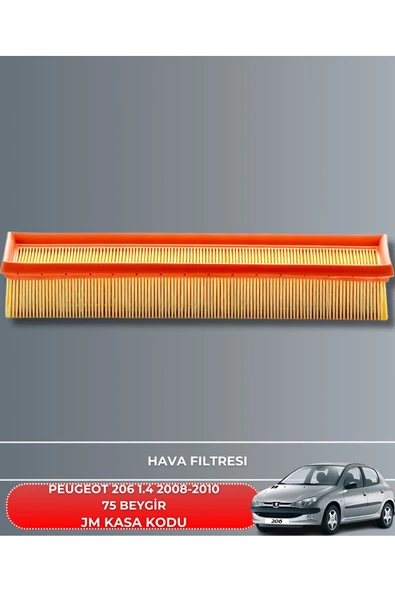 Petrol Ofisi PEUGEOT 206 1.4 2008-2009-2010 75 BEYGİR FİLTRE - YAG BAKIM SETİ - Resim 2