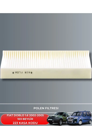 Petrol Ofisi FIAT DOBLO 1.6 2002-2003-2004-2005 103 BEYGİR FİLTRE - YAG BAKIM SETİ - Resim 4