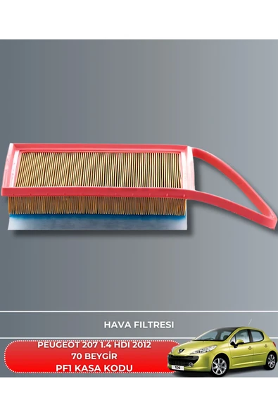 Petrol Ofisi PEUGEOT 207 1.4 HDI 2012 70 BEYGİR FİLTRE - YAG BAKIM SETİ - Resim 2